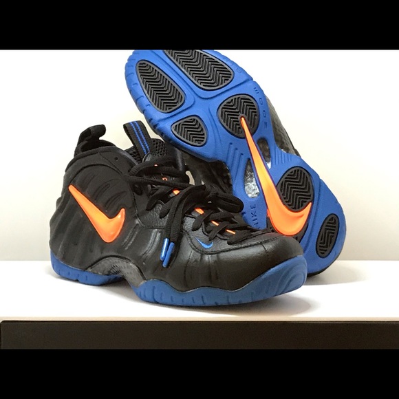 nike foamposite pro knicks